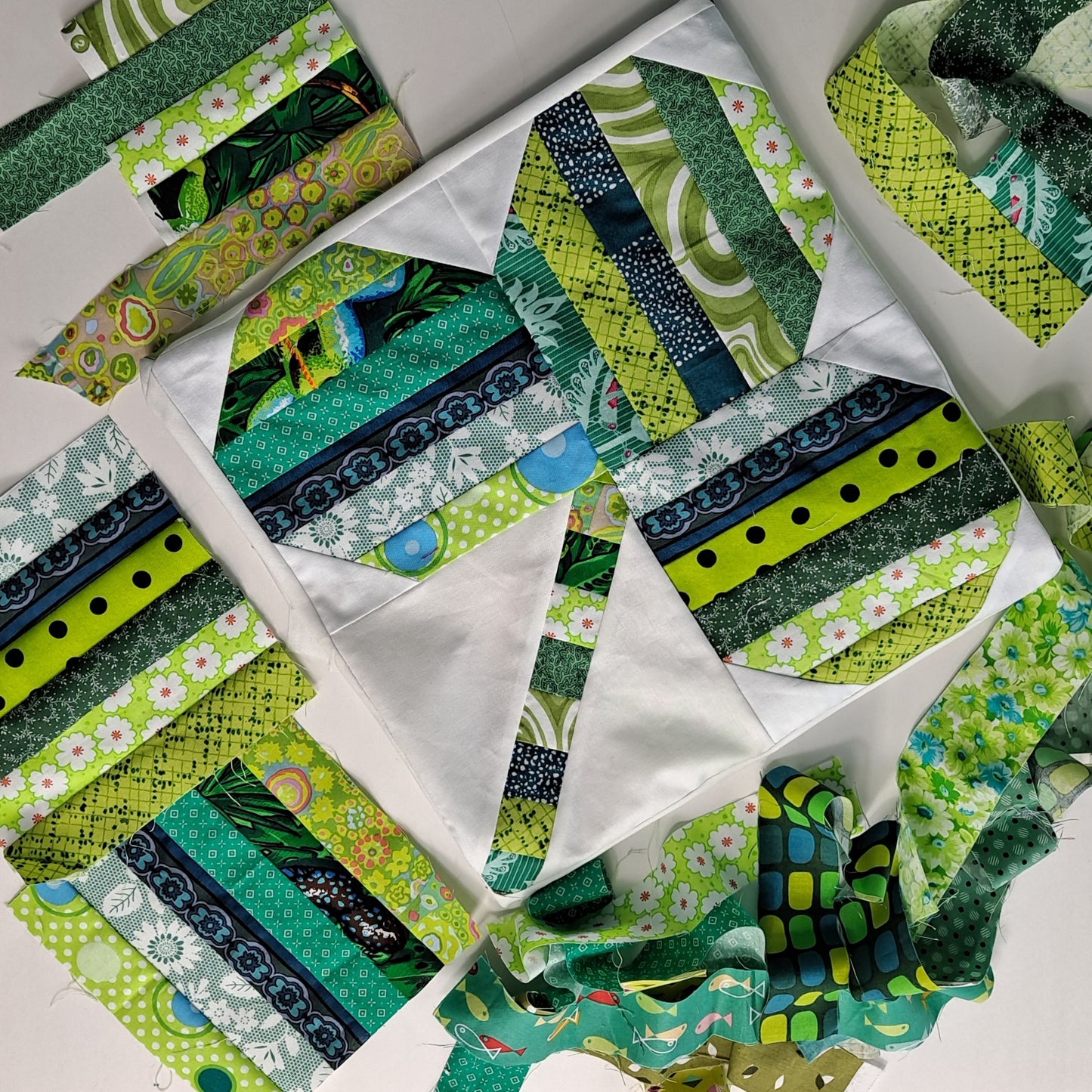 Kiss Me Irish wall hanging quilt pattern