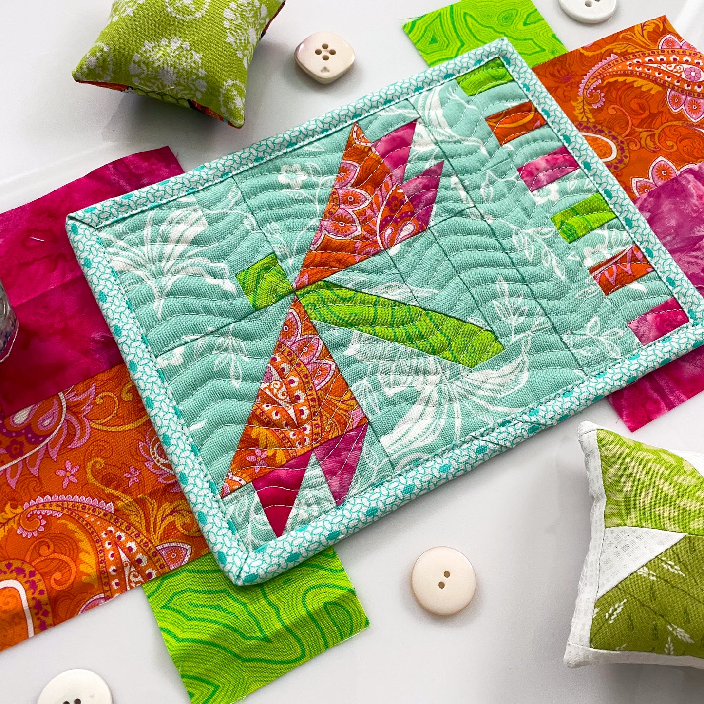 Dragon Fly Mug Rug Kit