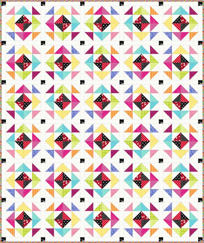 Half Square Triangle Block Collection PDF Pattern Booklet