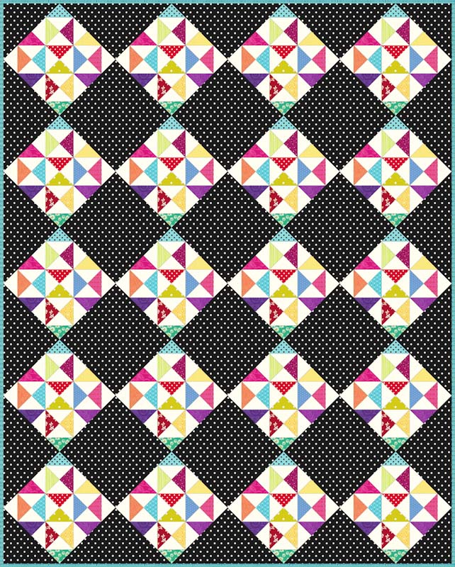 Half Square Triangle Block Collection PDF Pattern Booklet