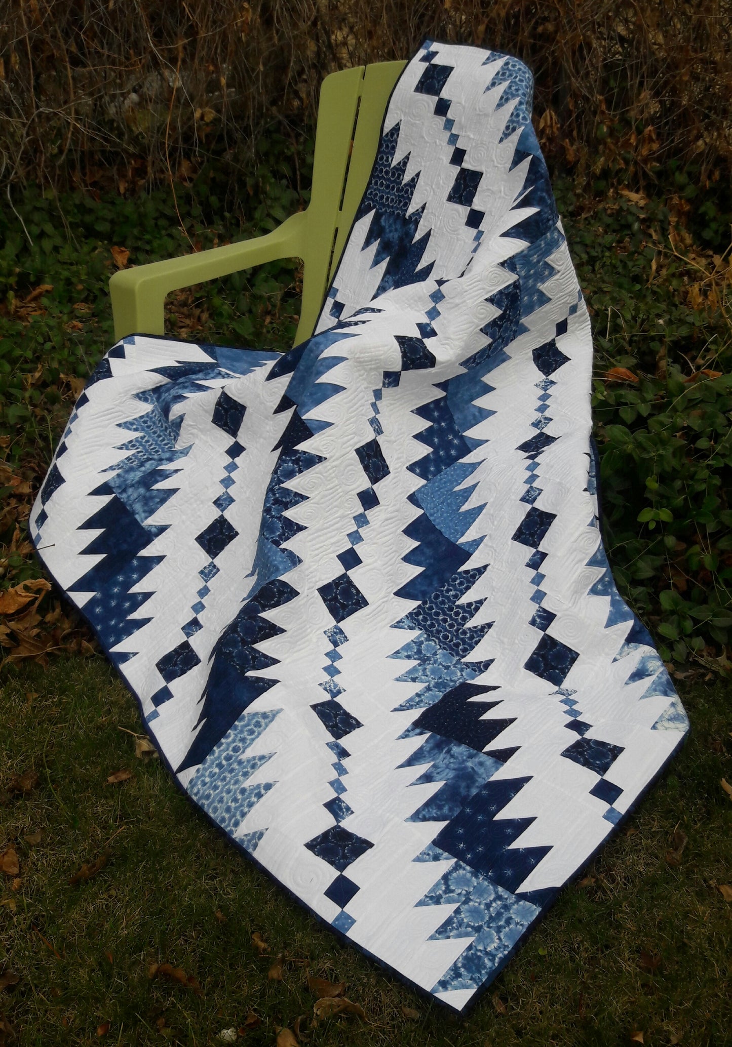 Rhythm & Blues PDF quilt pattern