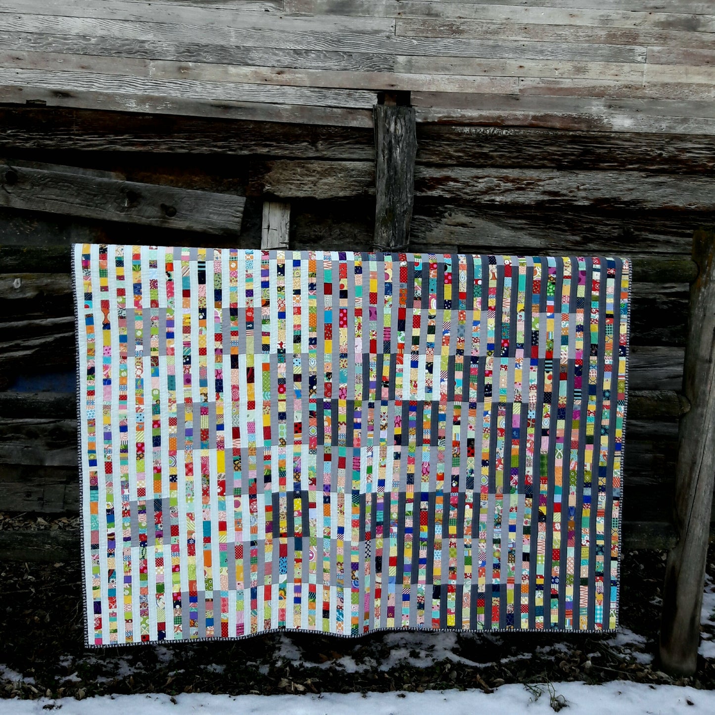 Gradation Modern Scrap PDF Quilt Pattern