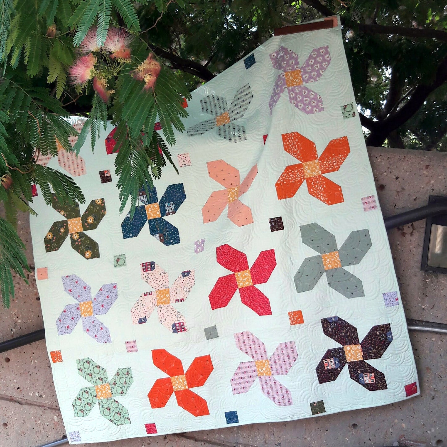 Posy Parade Baby Girl Quilt Pattern