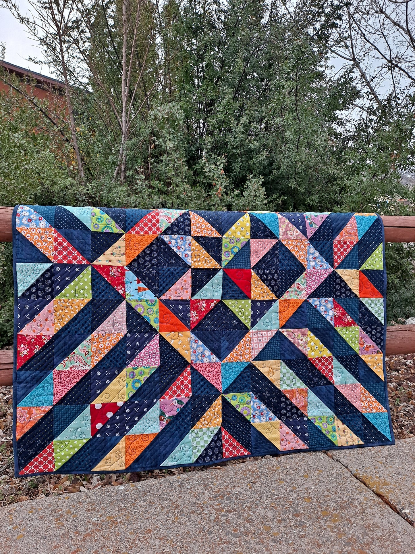 Sunshine on A Cloudy Day Quilt Pattern