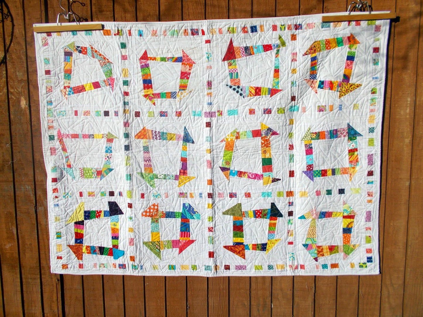 Mad Dash Modern Free Form Quilt Pattern