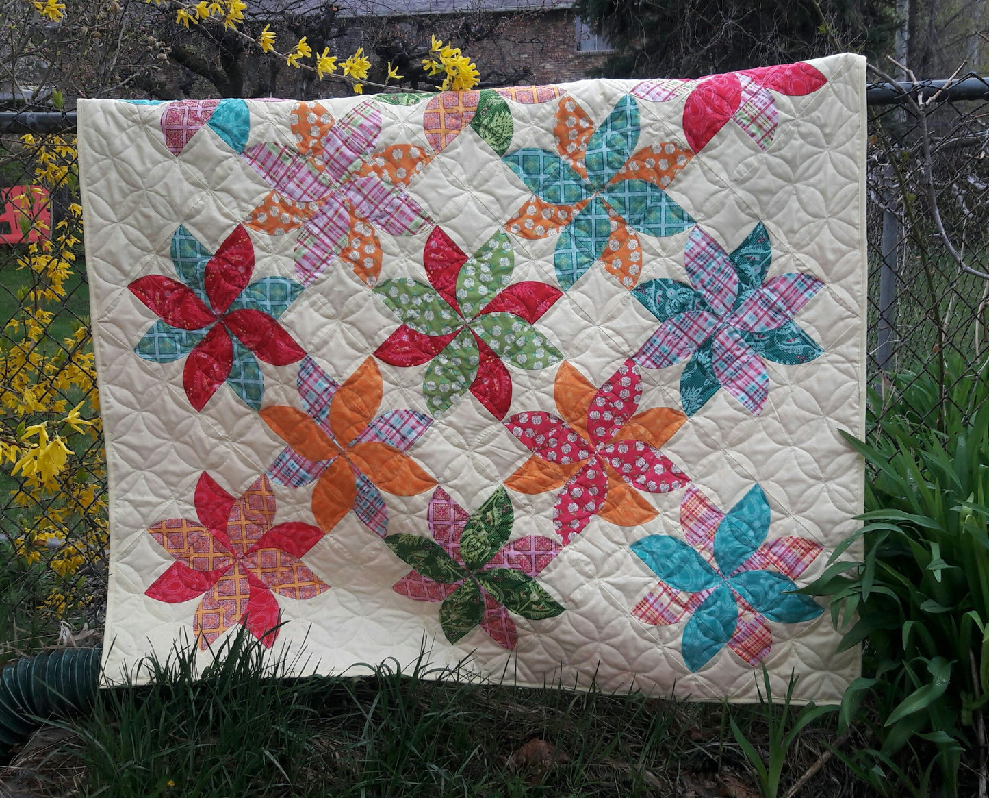 Dazzled a modern PDF quilt pattern