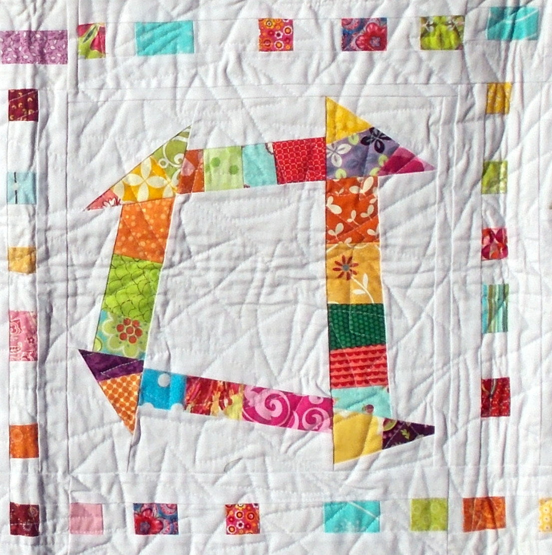 Mad Dash Modern Free Form Quilt Pattern