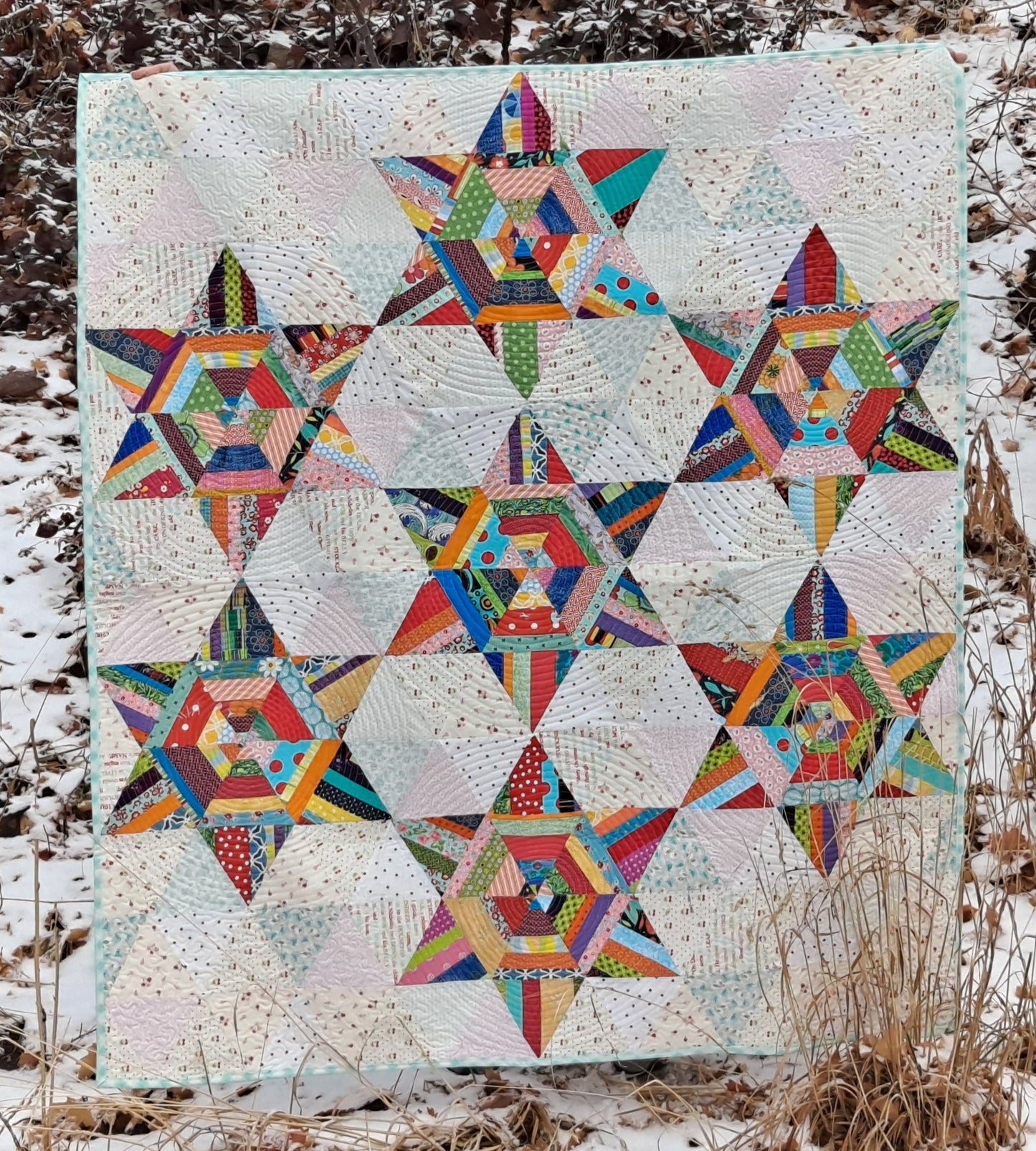 Seven Sisters Strip PDF Quilt Pattern