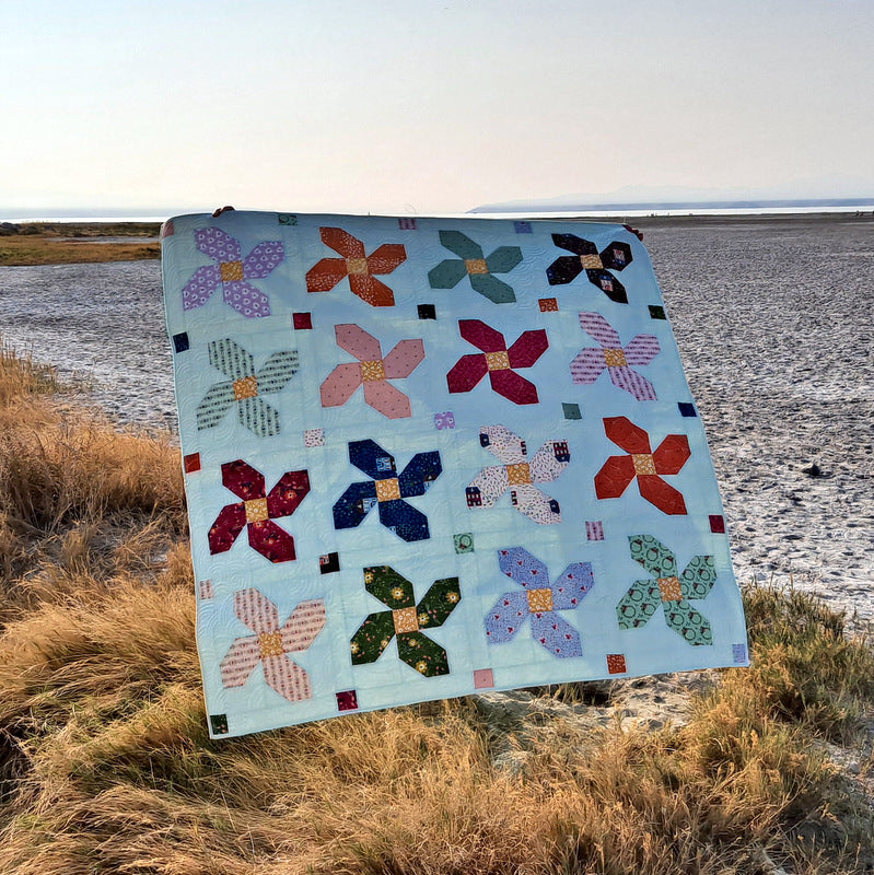 Posy Parade Baby Girl Quilt PDF Pattern