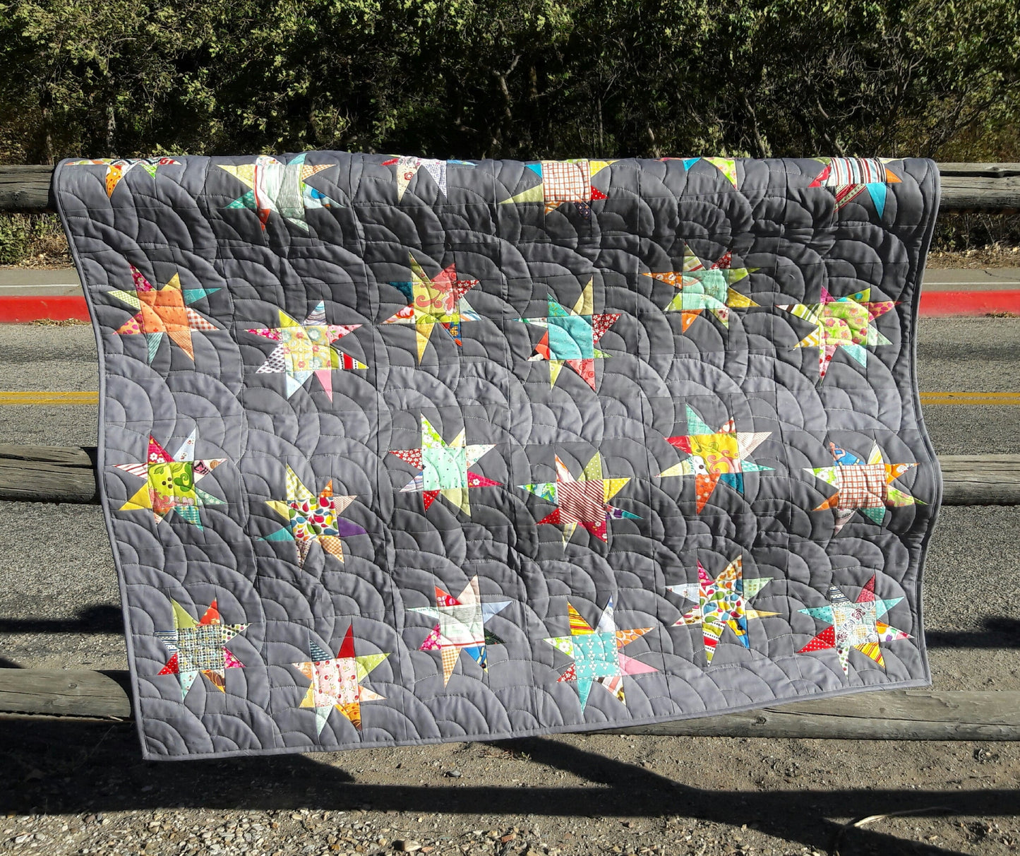 Sparkle a modern baby PDF quilt pattern