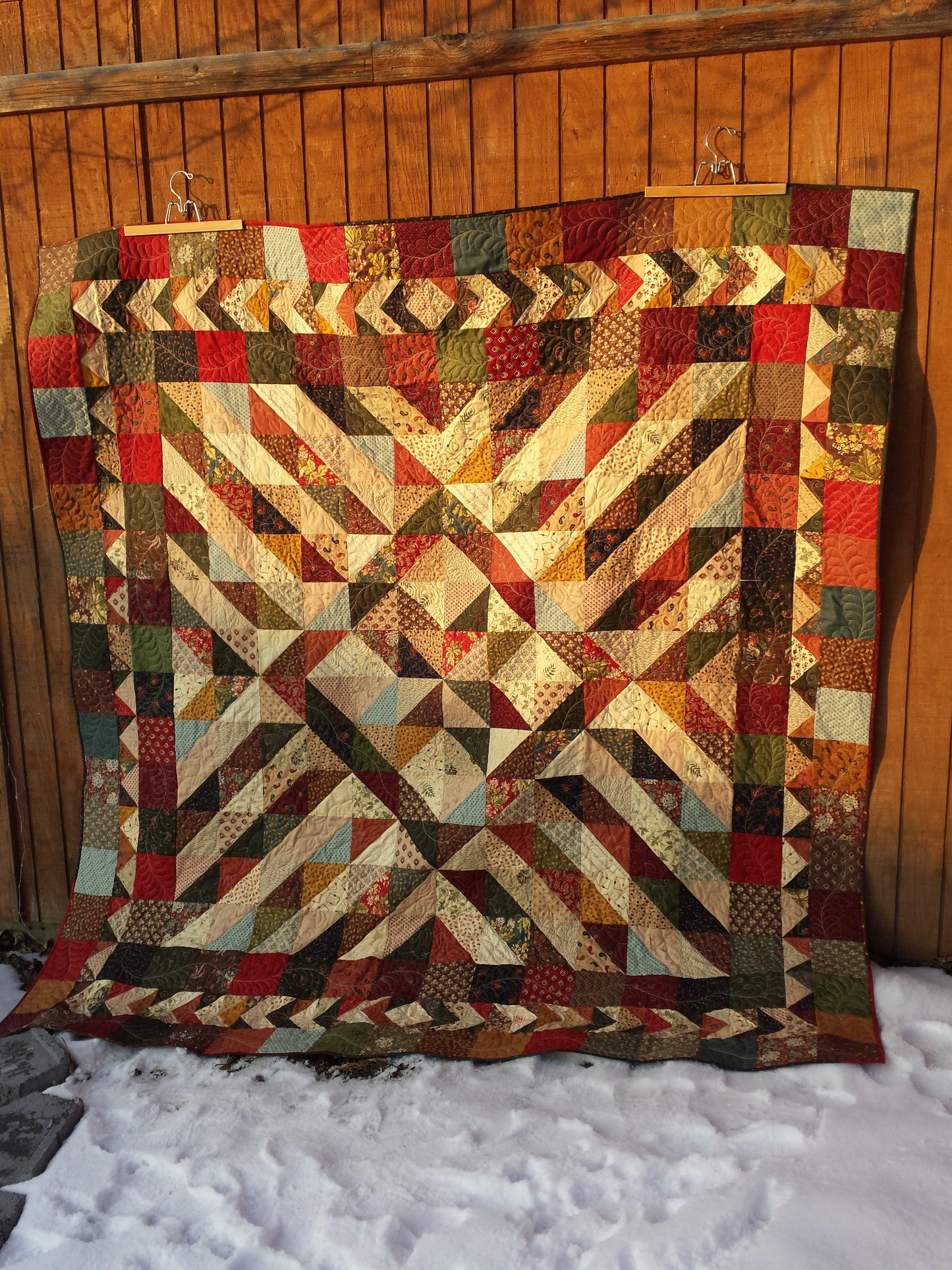 Sunshine on A Cloudy Day Quilt Pattern