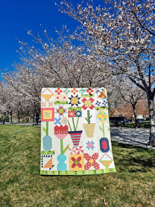 Blooms & Baskets Sampler Quilt Booklet