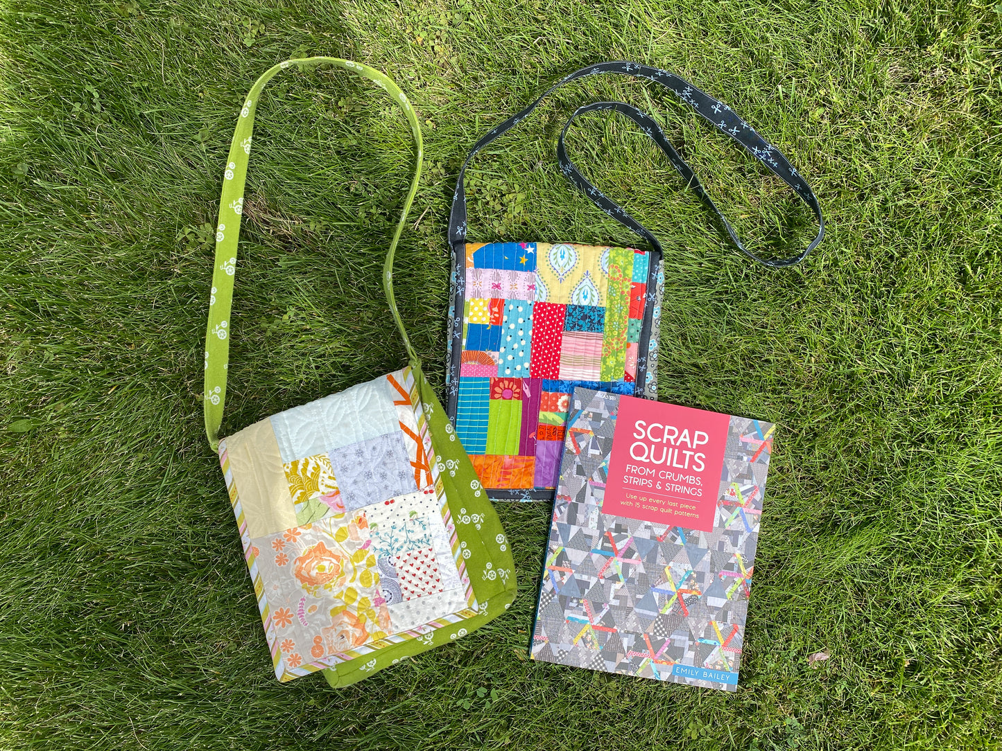 Scrap Quilts from crumbs strips & strings Book signed by author