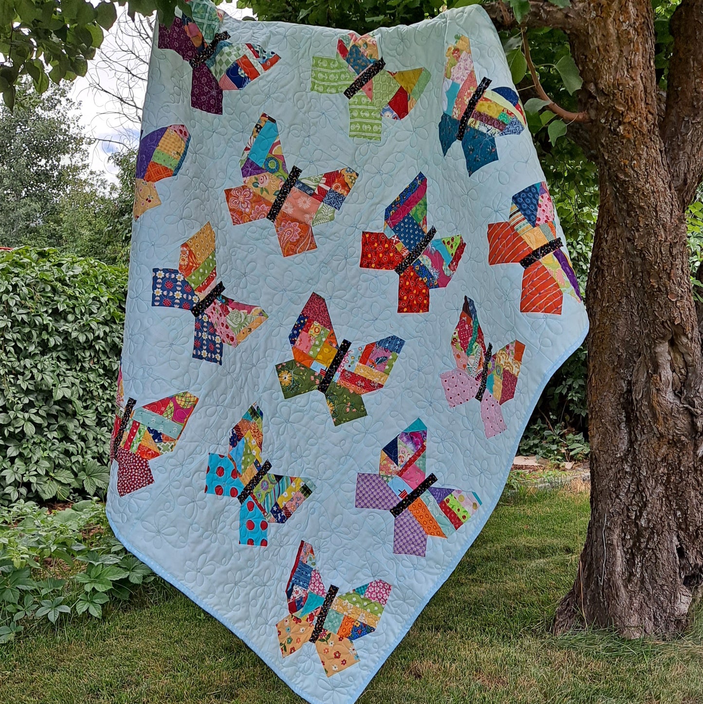 Butterfly Garden AccuQuilt Go Hug