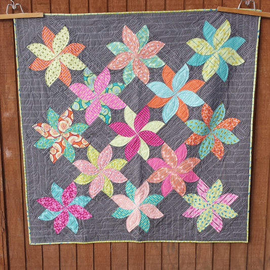 Dazzled a modern PDF quilt pattern