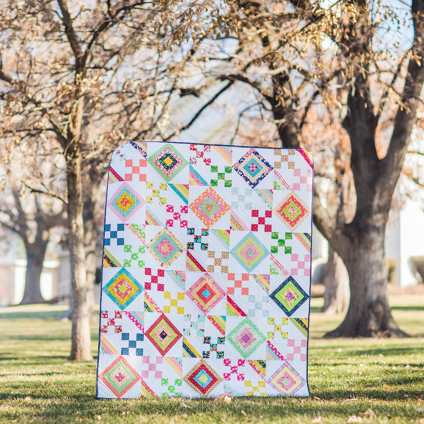 Home Run Scrap PDF Quilt pattern