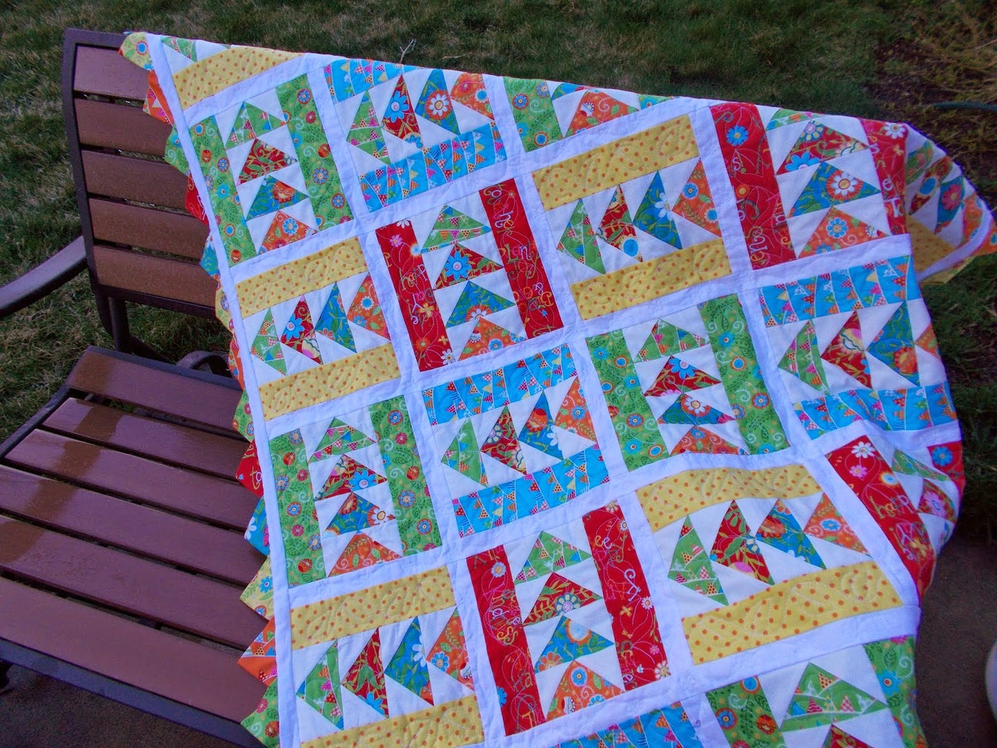 Picnic In the Park PDF Quilt Pattern