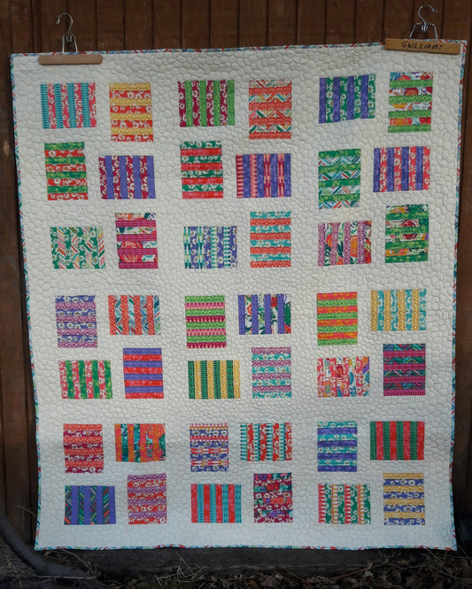 Raised Beds a layer cake quilt pattern