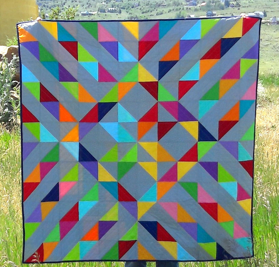 Quilt As You Go String Quilt - Aunt Ems Quilts