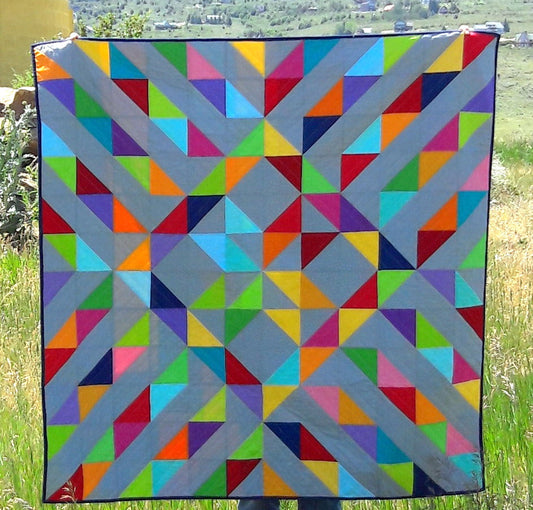 Sunshine on A Cloudy Day Quilt Pattern